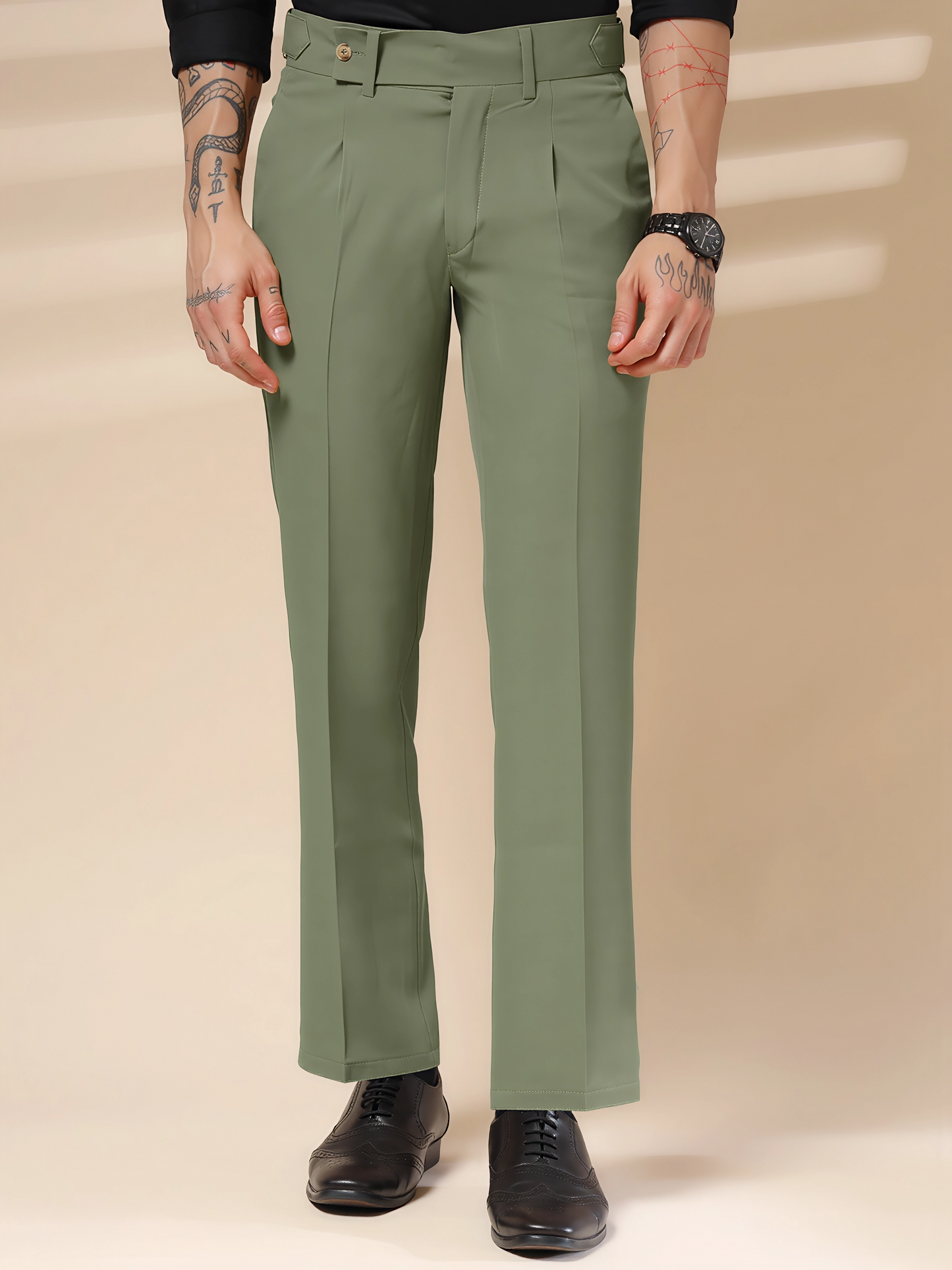 Pebble Oxford Gurkha Trouser by ITALIAN VEGA®