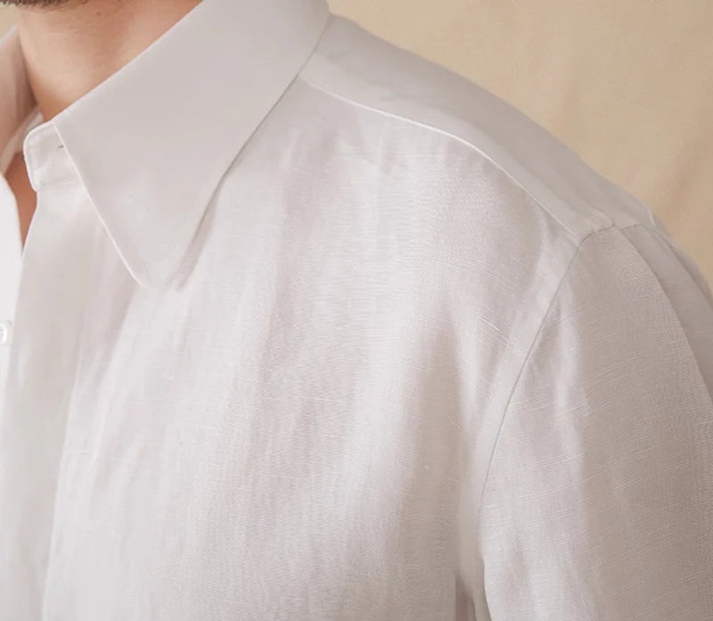 Italian Vega Milano 100% Linen Shirt