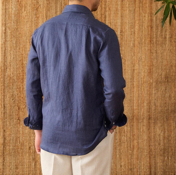 Cannes 120 Lea Premium Linen Shirt – Italian Vega®