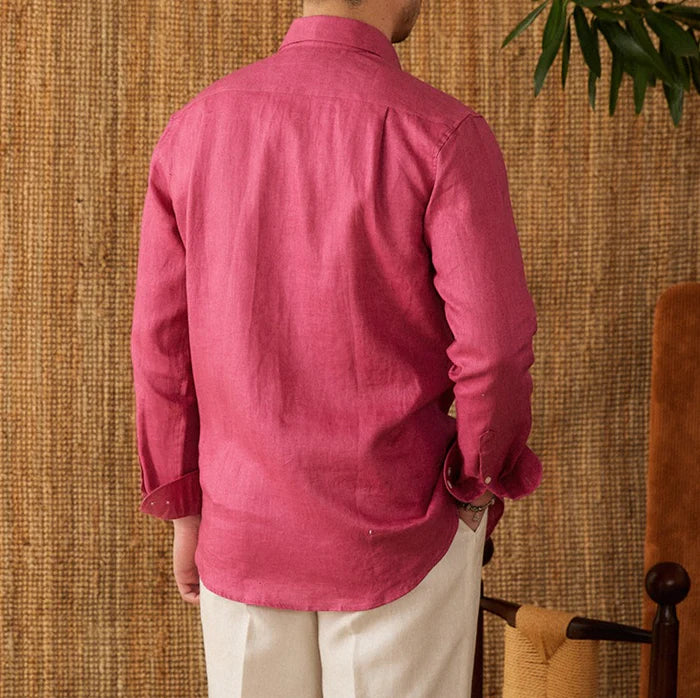 Cannes 120 Lea Premium Linen Shirt – Italian Vega®